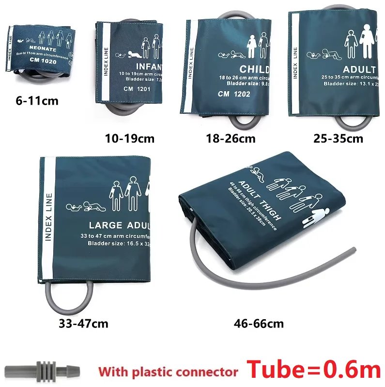 6 cuffs Plastic