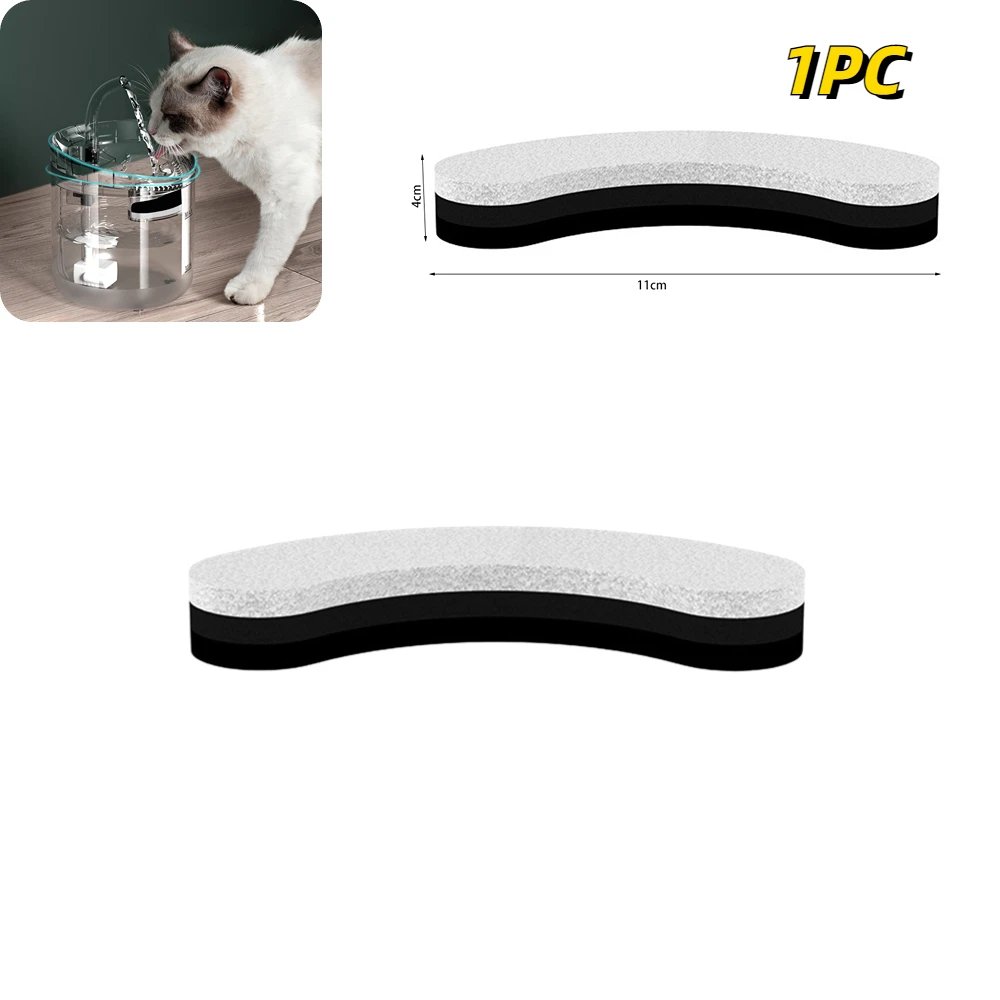 1-5PCS Cat Water Fountain Replacement Filters Activated Carbon Filter Pet Water Dispenser Auto Drinking Bowl Feeder Accessories