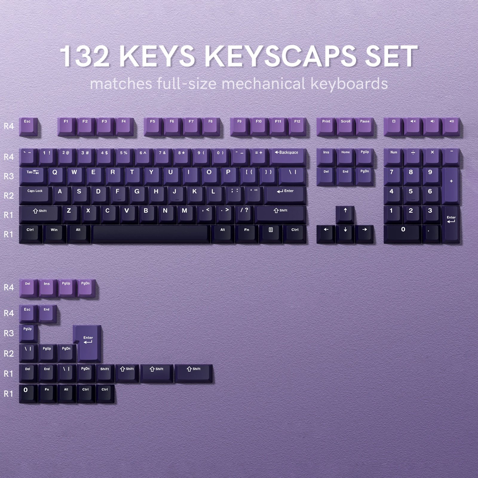 132 gradient purple