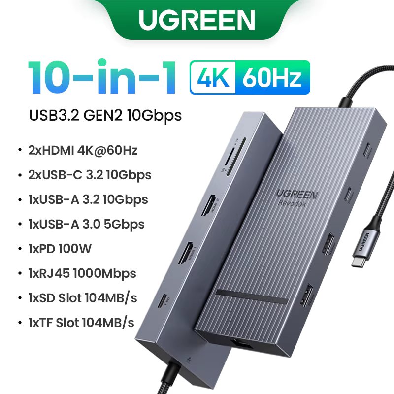 10-in-1 2HDMI 10G