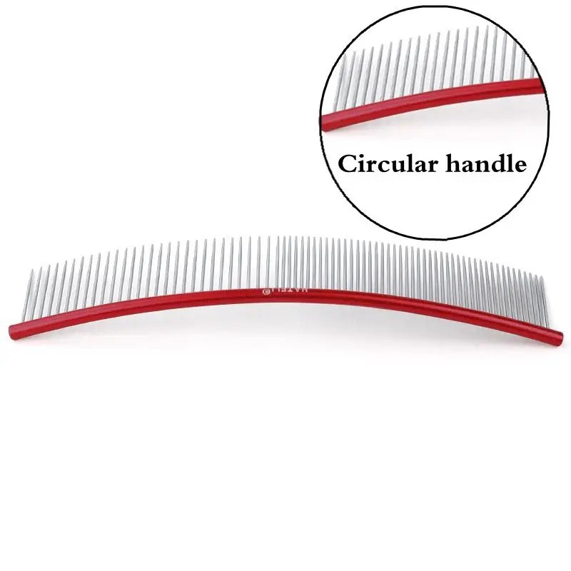 Red round handle