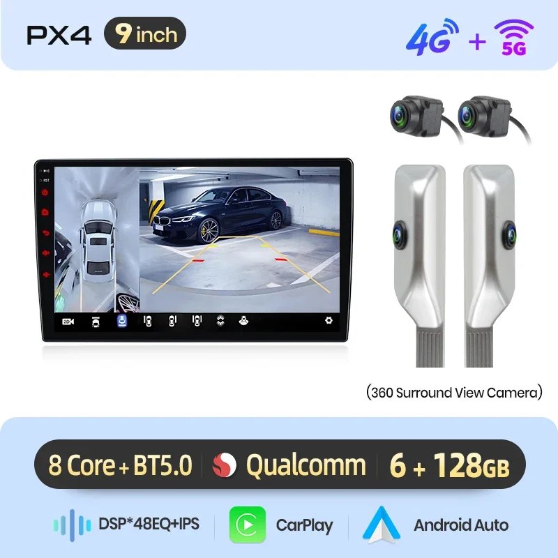 4G-WIFI 6GB-128GB 360 cam S