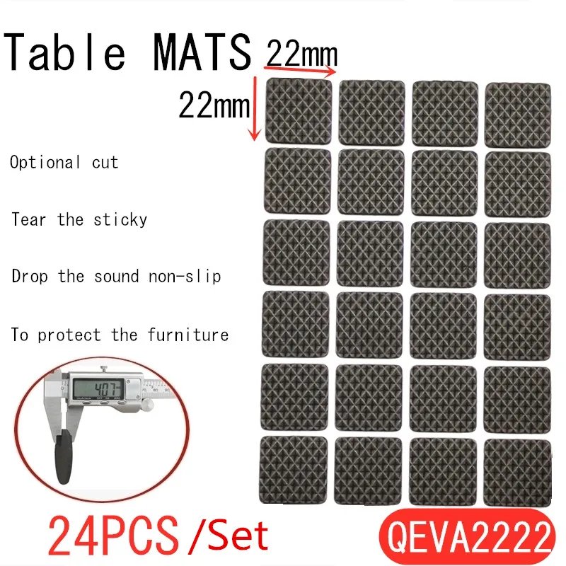 22x22mm Square 24pcs