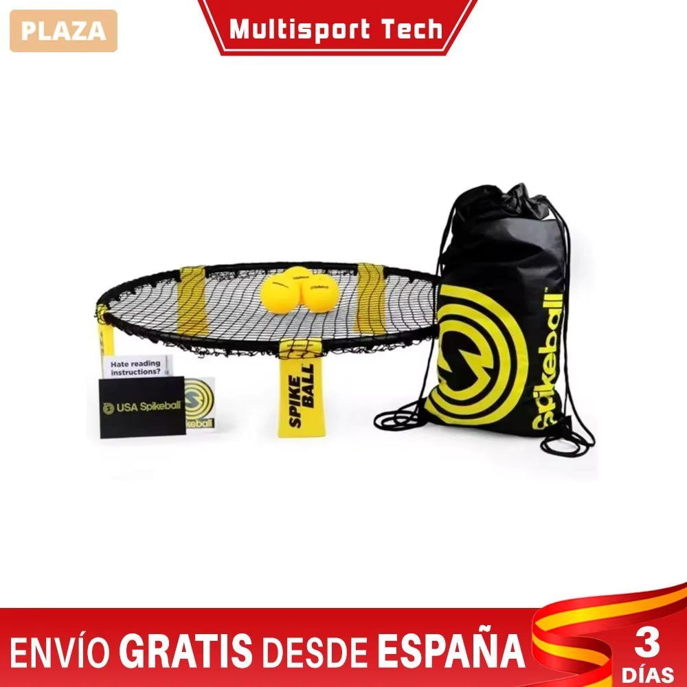 Cannon - Spikeball Original game with 3 balls and net. Outdoor sports, entertainment and fun for adults and children