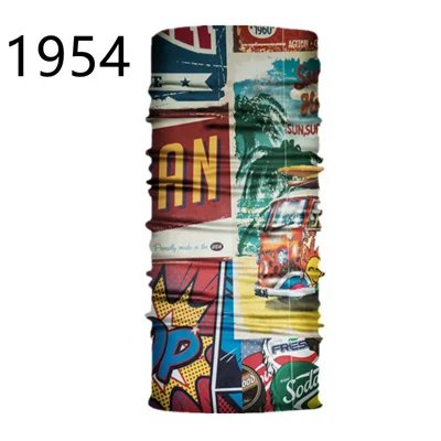 1951-2000 Outdoor Scarf Ring Sun Protection Seamless Tubular Riding Camping Magic Bandanas Tube Scarf Men Women Headband Hijab