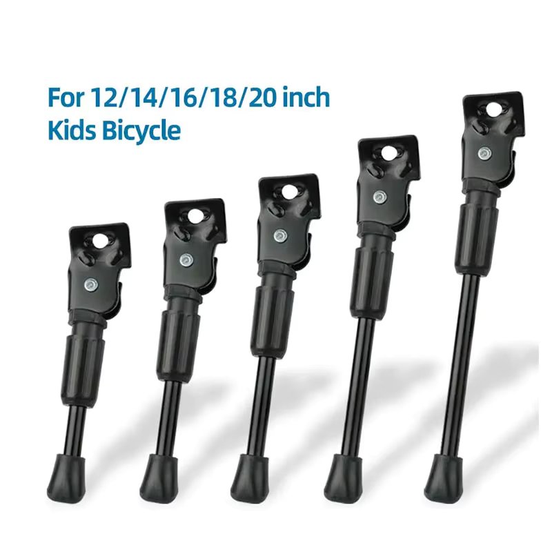 Kids Bike Kickstand Parking Stand Foot Brace Children Bicycle Side Support 12/14/16/18/20 Inch