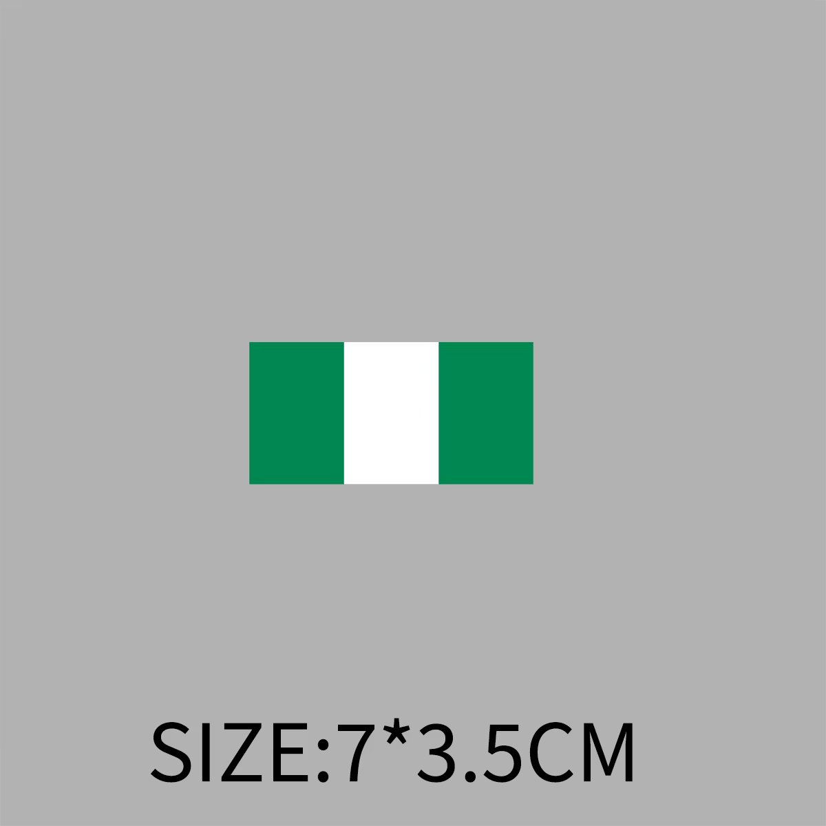 National Flag Chest Badge Pattern Heat Transfer for Clothing Printed on Jackets Bags Socks Pillow Washable Iron on Patches