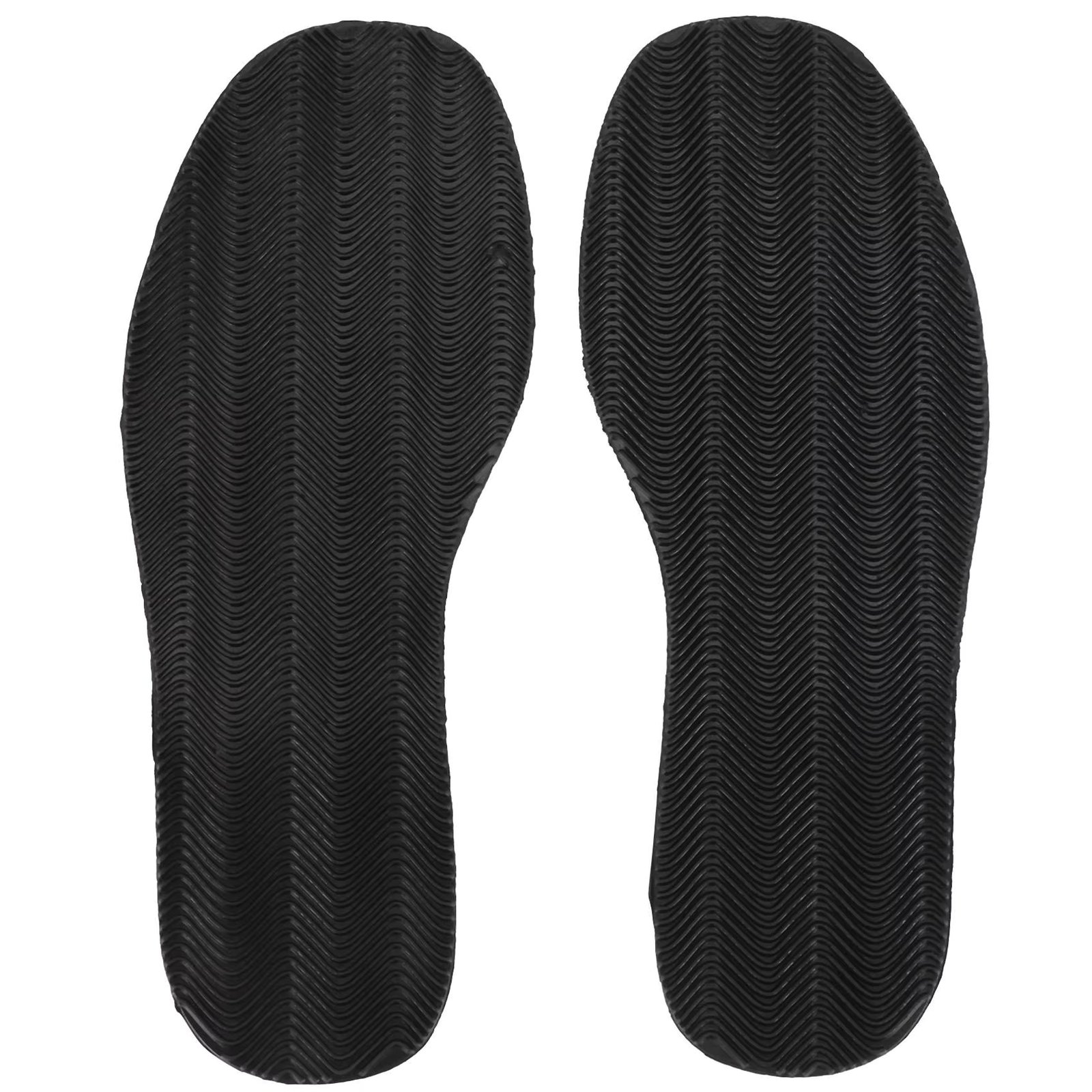 1 Pair DIY Stick on Full Soles Heel Palm Shoe Repair Anti-Slip Grip-Rubber Pads - 29X11.5X0.2Cm