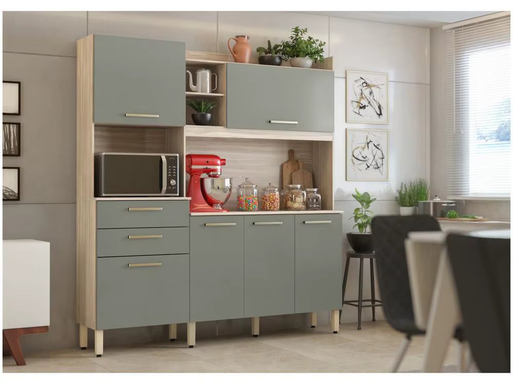 Demóbile Select 2 Drawers Compact Kitchen