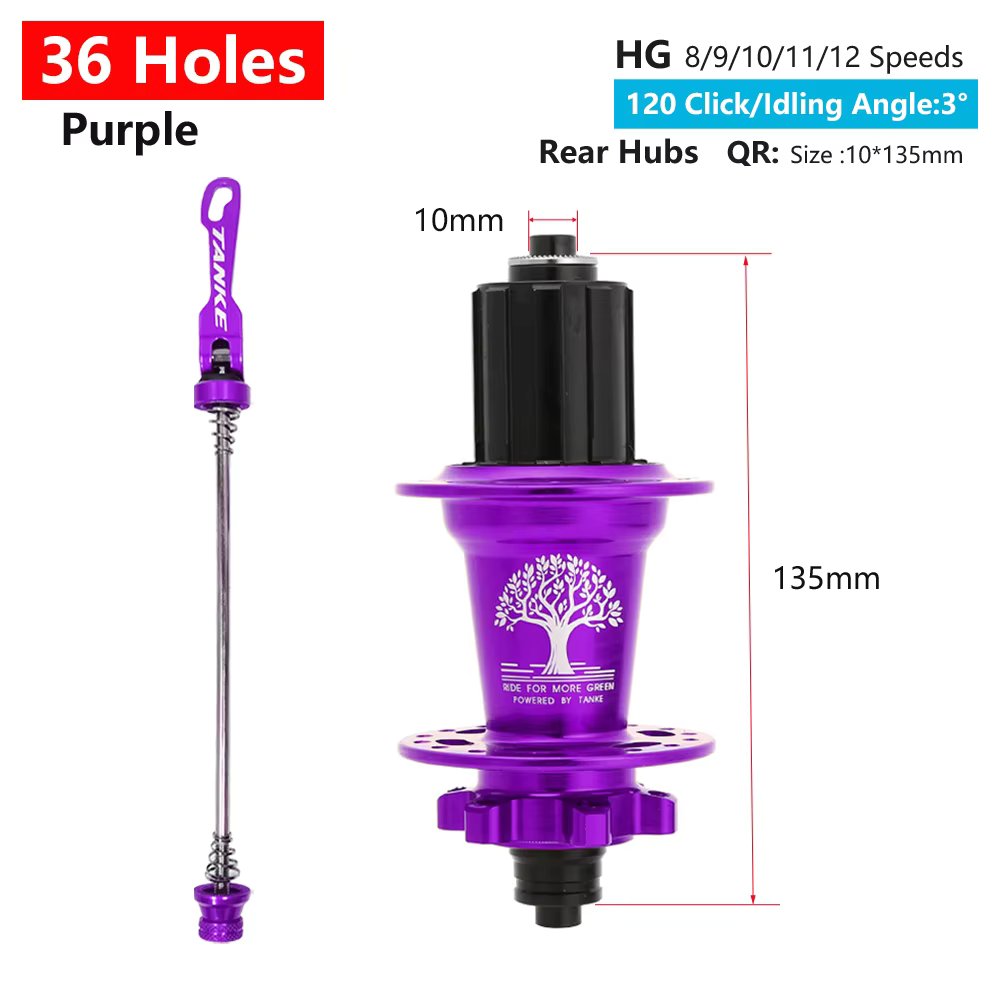 36H Purple QR Rear