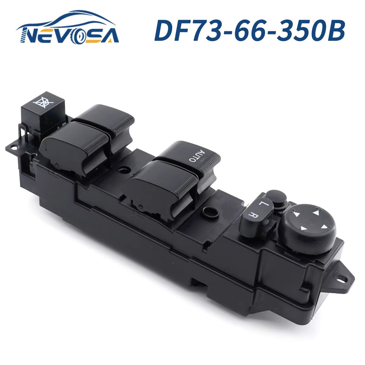 NEVOSA DF73-66-350B Front Left Driver Door Window Master Switch Glass Lifter For Mazda 2 M2 2007-2013 DF7366350B