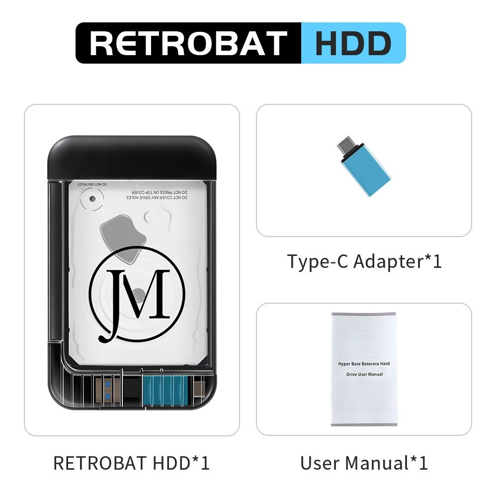 Only RetroBat HDD