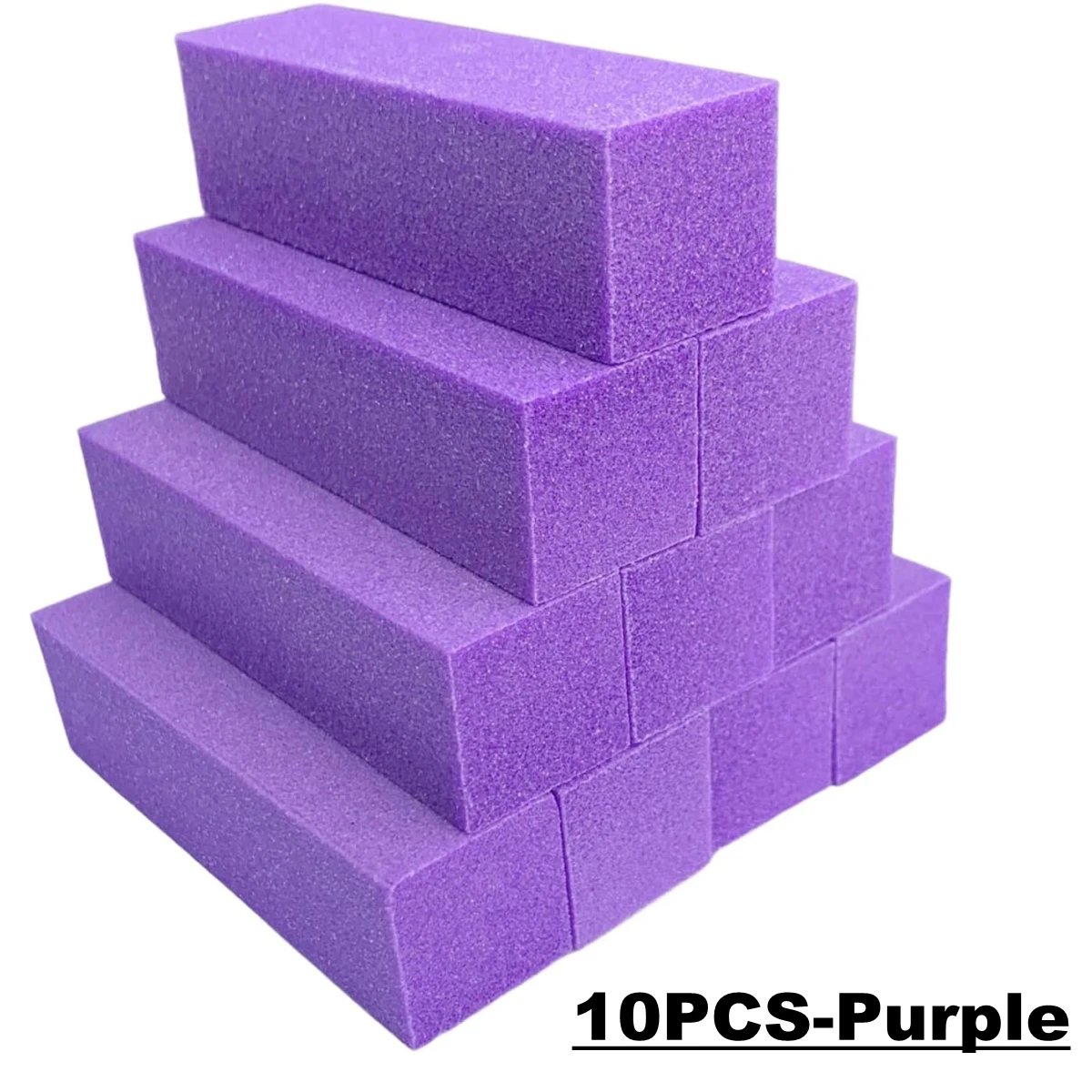 10pcs Professional Zebra Nail Files Set 100/180 150/150 Makartt Nail Buffering Files Washable Double-Side 100 180 Emery Board