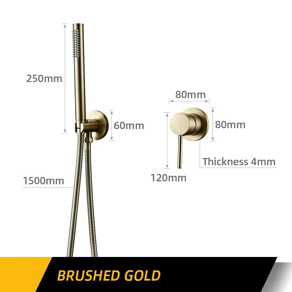 Brushed Gold-Kit