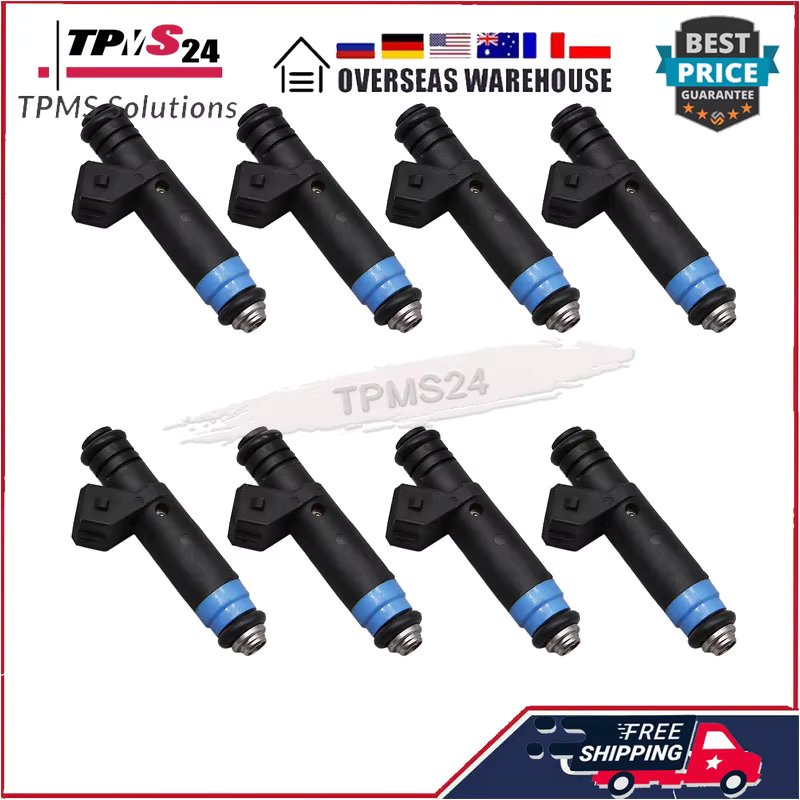 8PCS Flow balance 850cc High Impedance Nozzle Fuel Injector For V8 LT1 LS1 LS6 Deka 110324 FI114992 109991 FI114991
