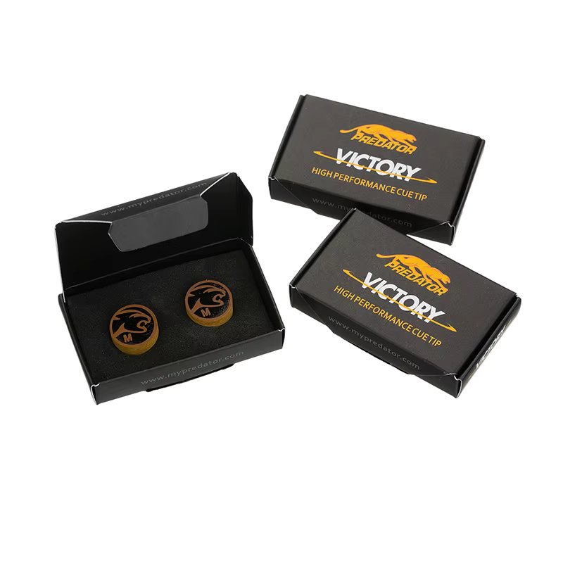 Professional Pool Cue Stick Tip, 8 Layers Cue Tips, 14mm, H, M, S, International Billiard Accessories