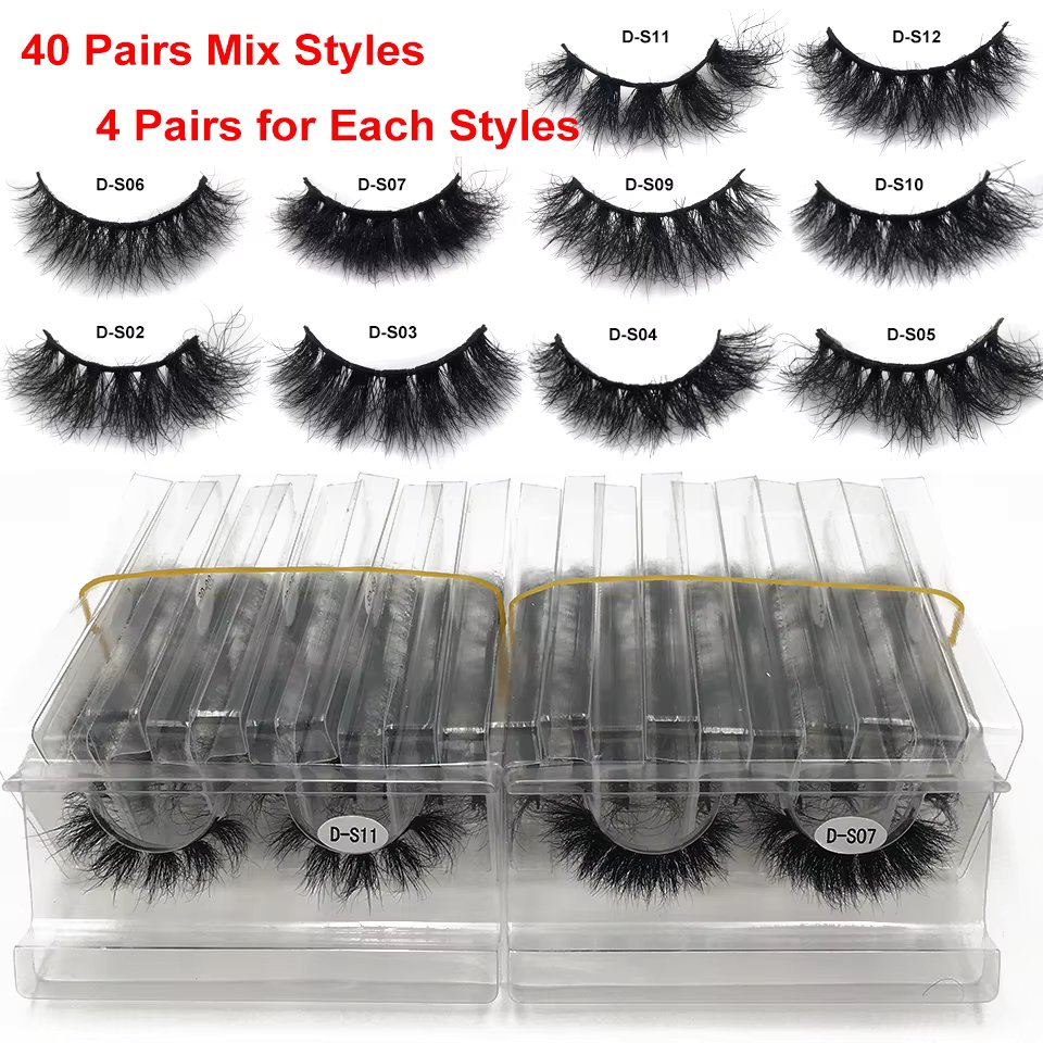 40 pairs mix styles