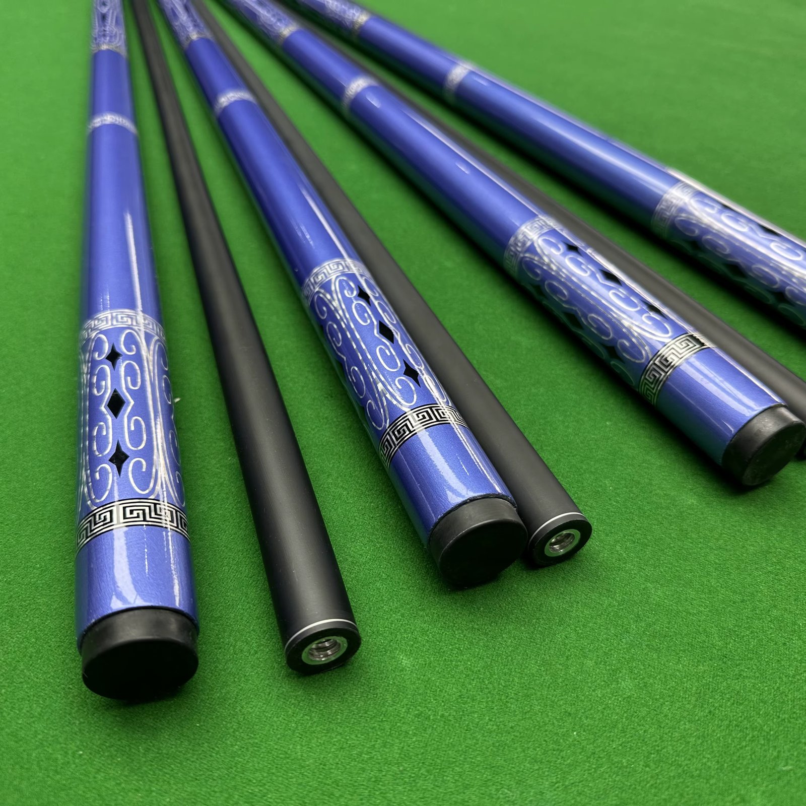 13MM Professional Nine Ball Cue - Durable, Precision-Made, Standard Length with Jumbo Head - Ideal for Nine Ball Table Use