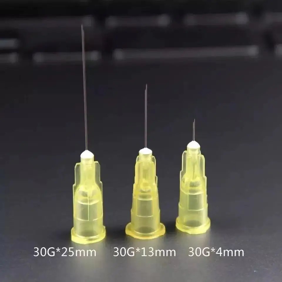 Disposable 30G 32G Small Painless Superfine Beauty needle 4mm 13mm 25mm ultrafine TeethEyelid Tool Needles