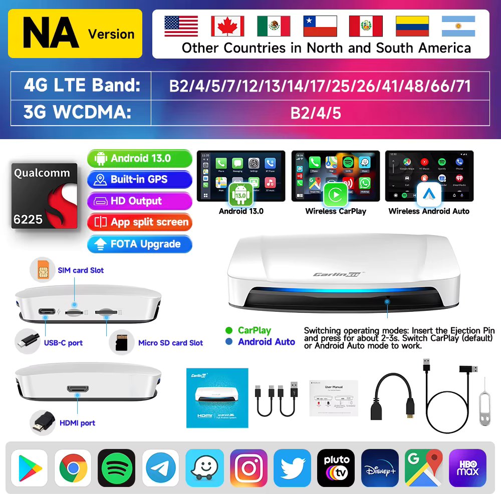 NA Without USB port