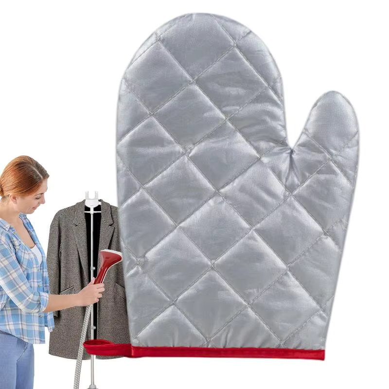 Garment Steamer Mitt Anti Steam Mitt Waterproof Steamer Gloves Ironing Mitt Heat Resistant Steamer Mitt for Clothes Steamer