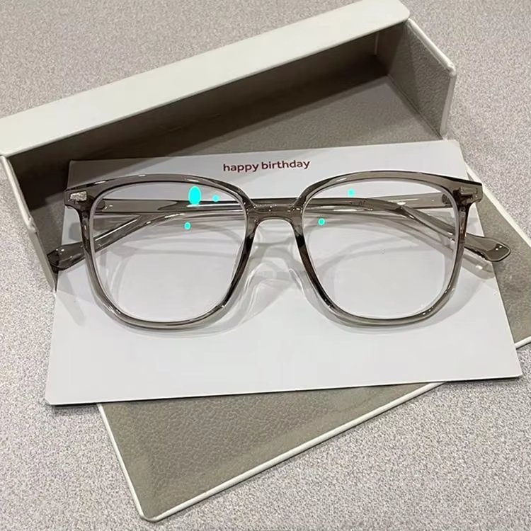 New Unisex Round Square Glasses for Men Women Myopia Plain Glasses Nearsighted Eyewear Glasses  0 -0.5 -1 -1.5 -2.5 -5 -6