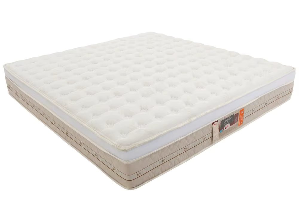 King Size Castor Spring Bated Mattress/Pocket