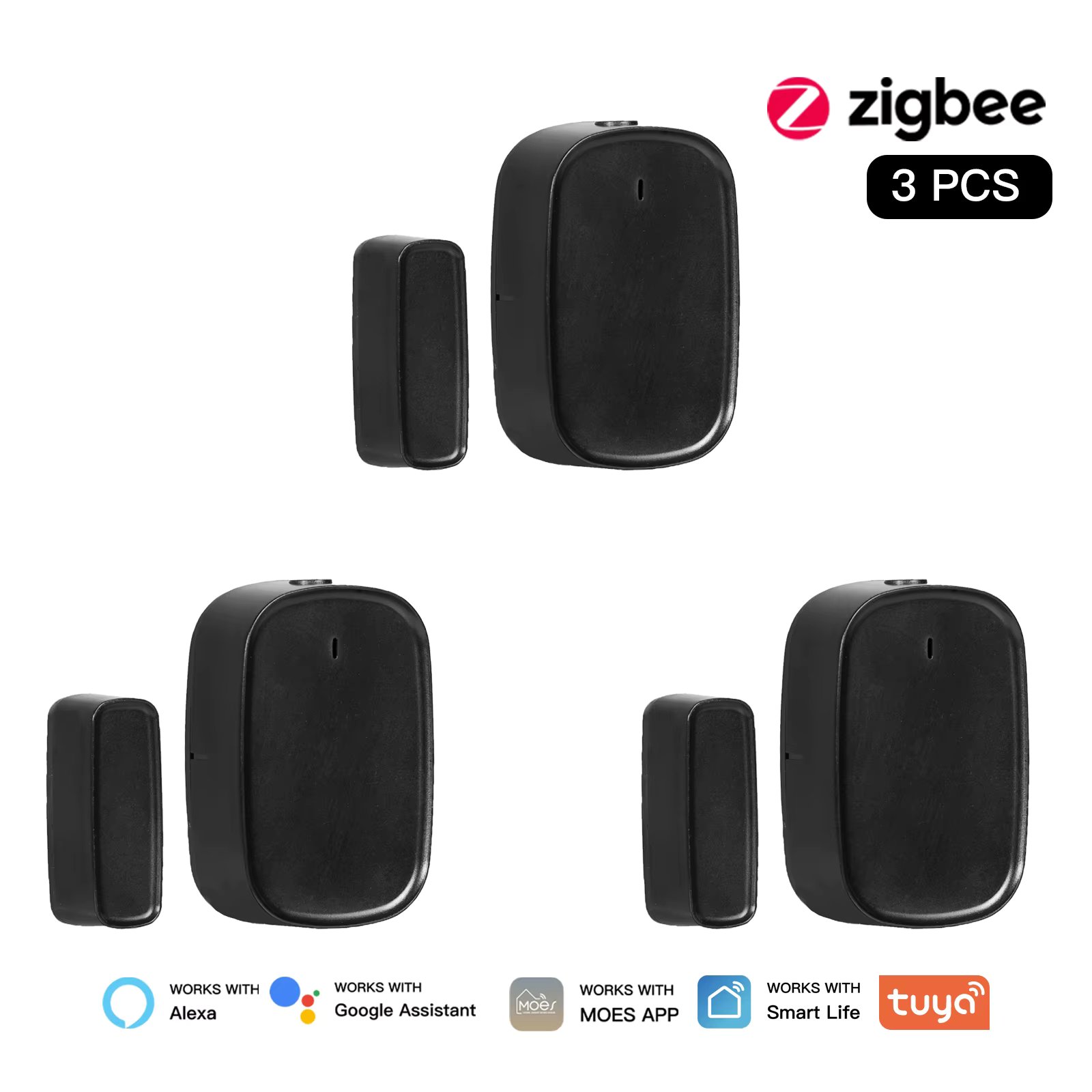Black 3 PCS