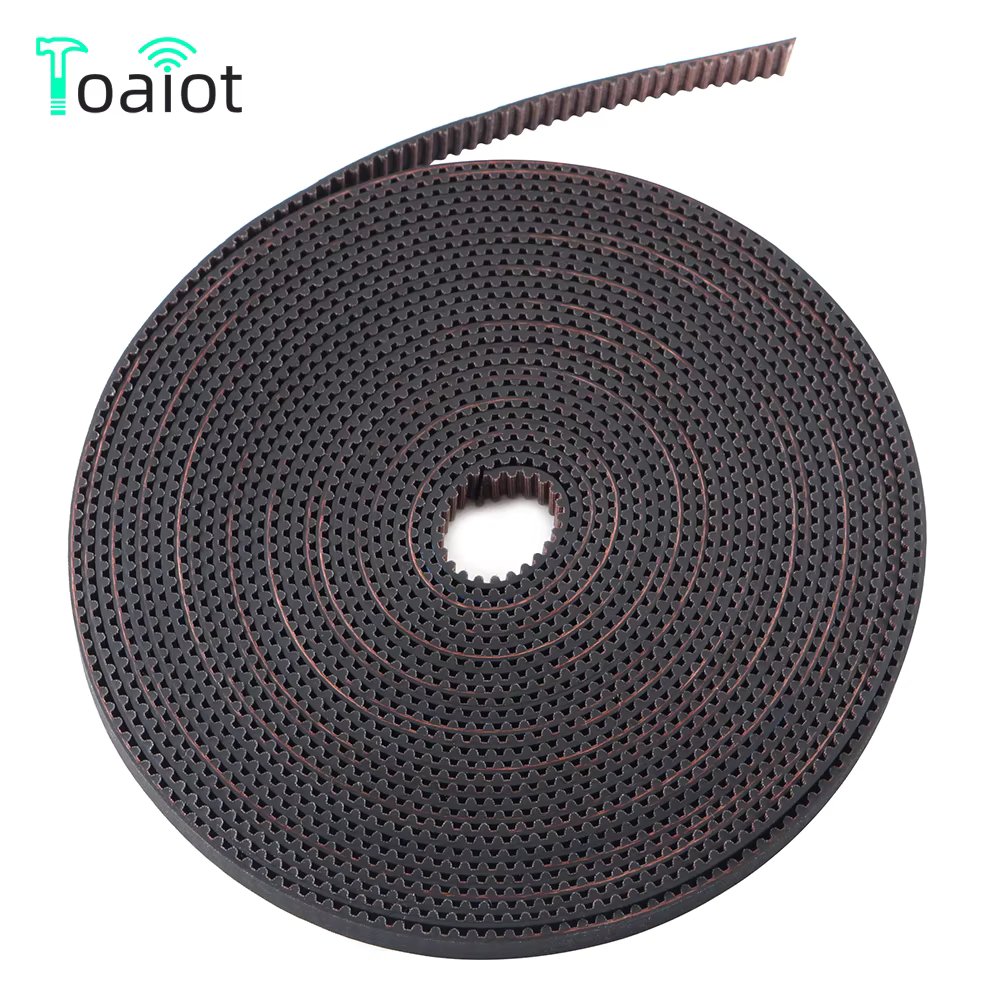 Toaiot Belt Upgrade GT2 Belt vs Gates Belt Width 6mm 9mm Non-slip Open Timing Belt For 3D Printer Belt 2GT Belt Printer Part