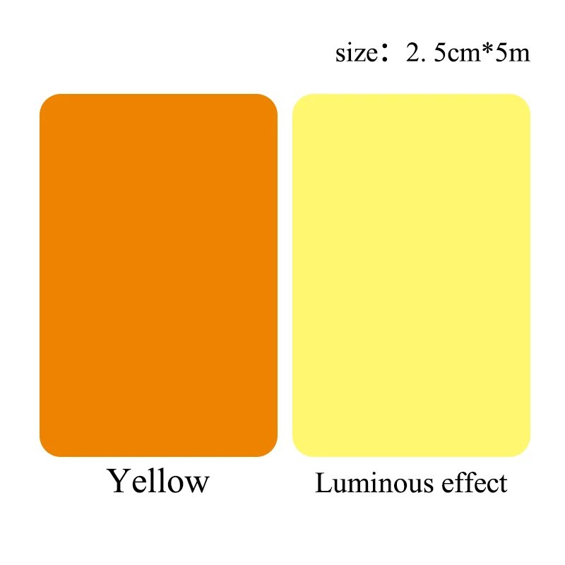 Yellow-2.5CM