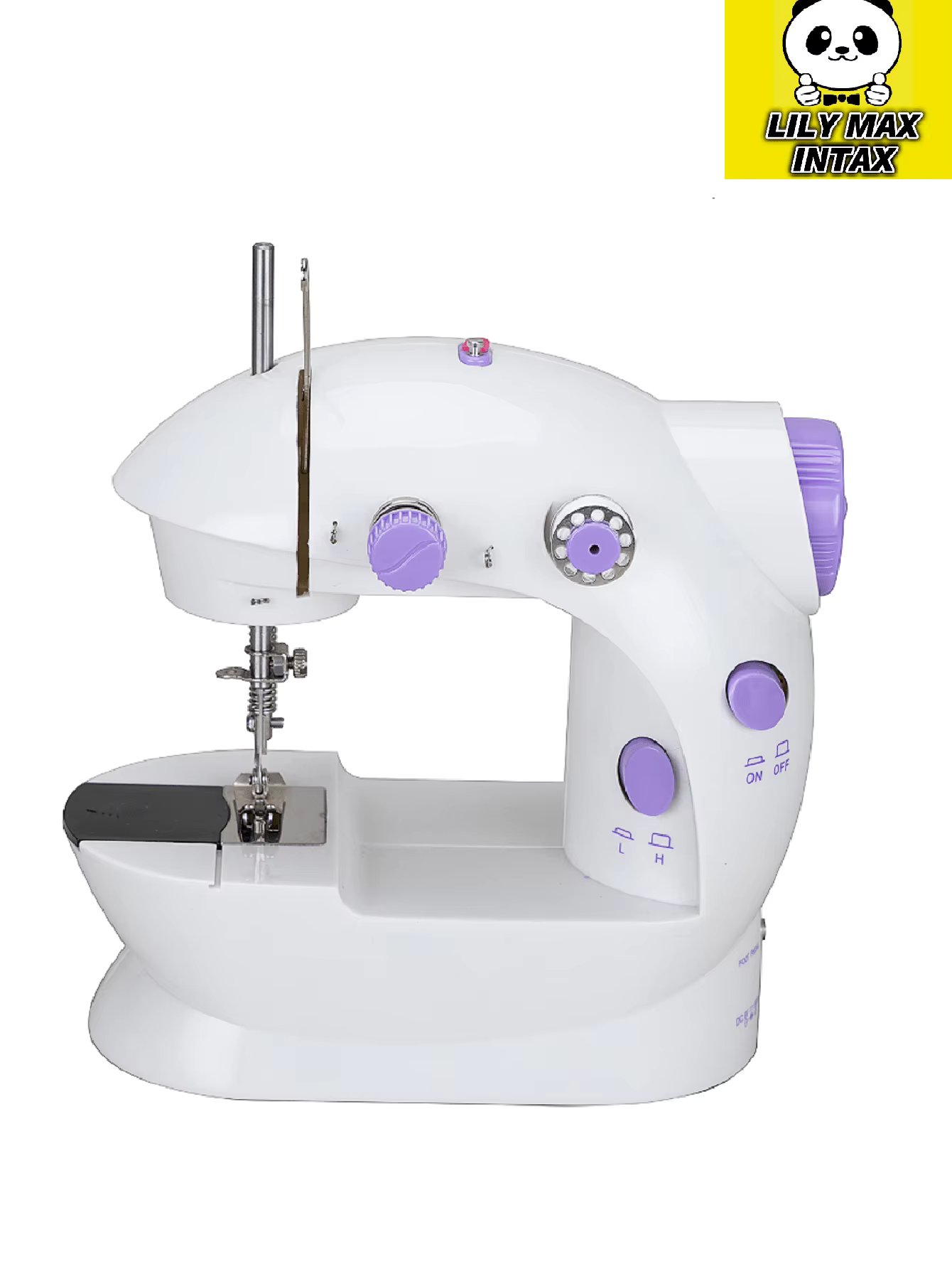 Mini Maquina Costura Portátil Elétrica + Pedal Bivolt 110v-220v