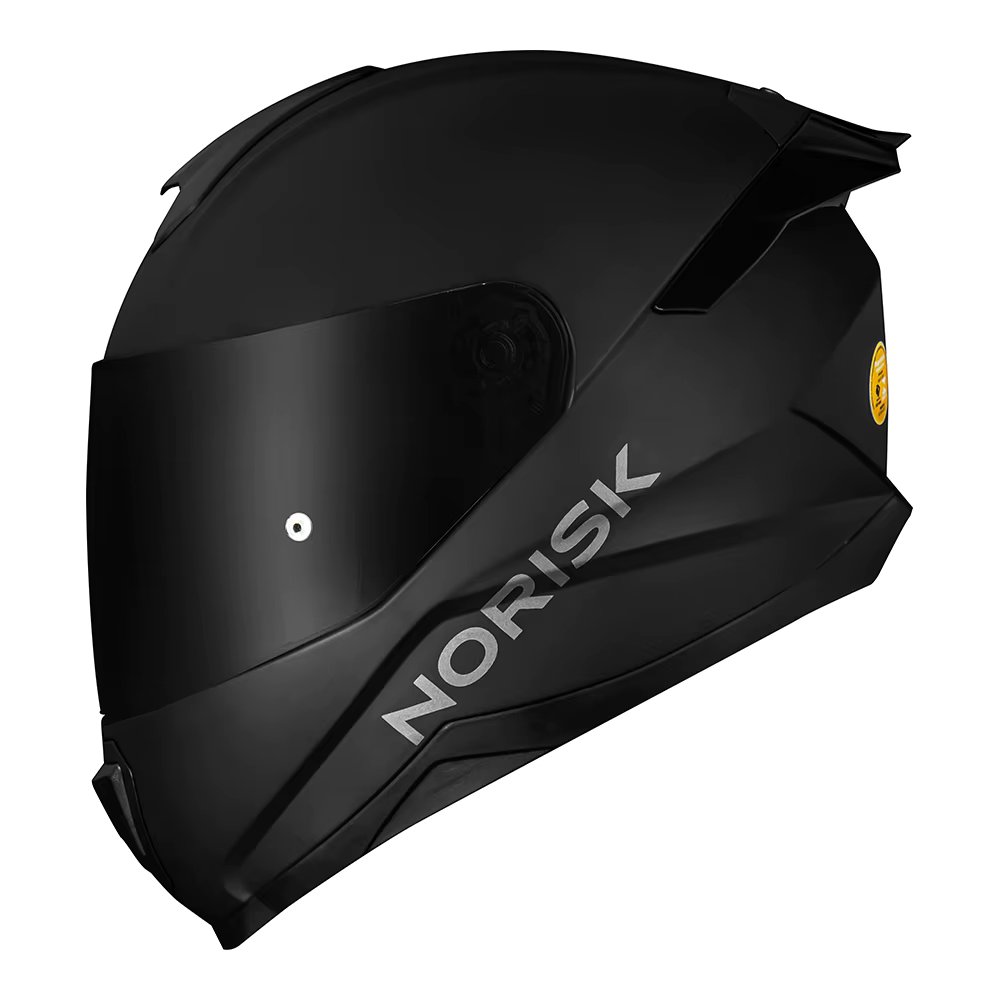 Norisk Razor Solid Edition Matte Visor Smoke And Spoiler Helmet