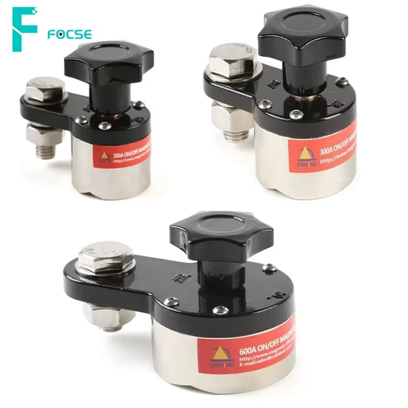 MWGC1-200/600 Magnetic Welding Ground 600A Soldering Grounding Clamp Iron Welding Machine Neodymium Magnet Magnetic Connector