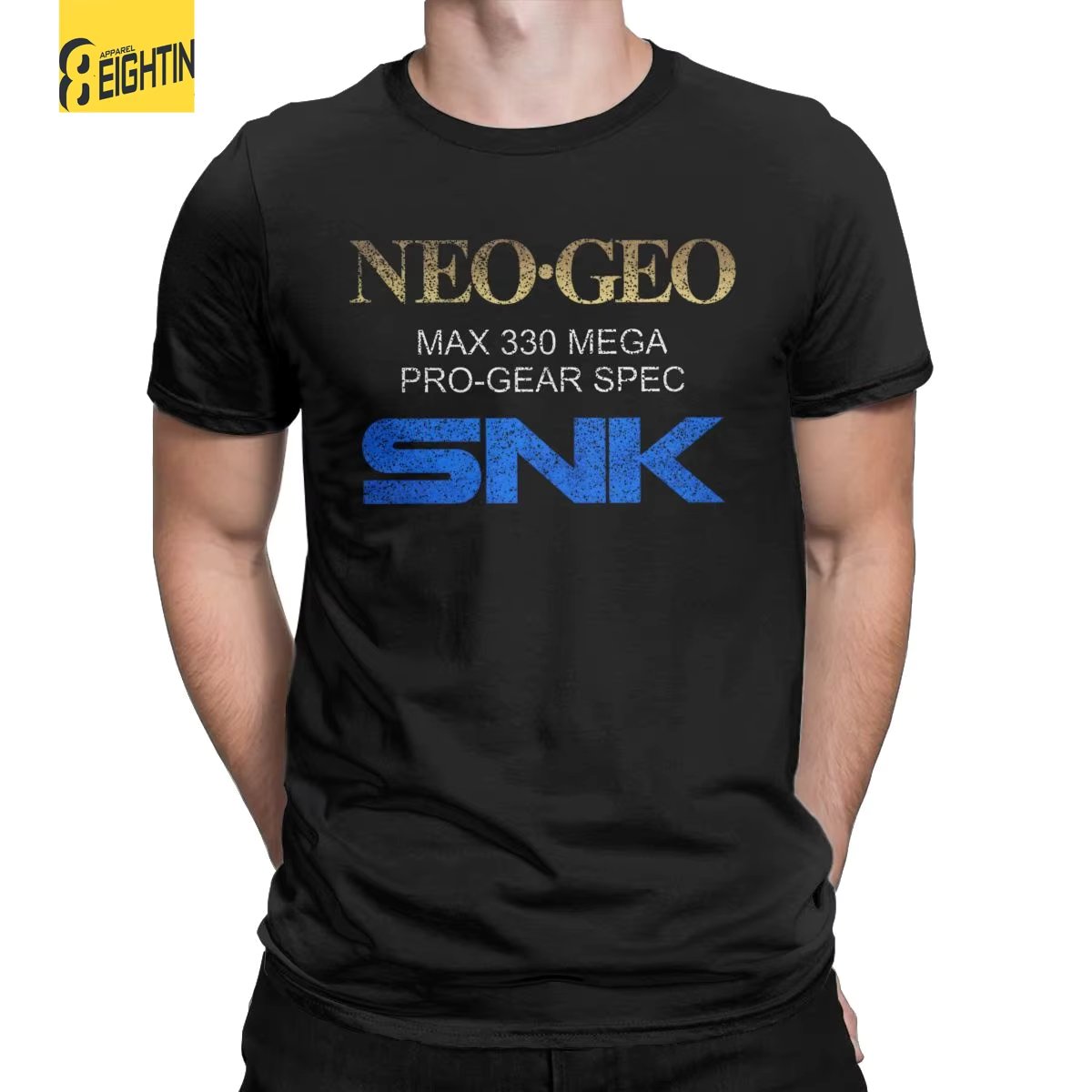 Men Neo Geo Pro Gear Retro T Shirt Snk Game 100% Cotton Clothing Fun Short Sleeve Round Neck Tee Shirt Gift Idea T-Shirts