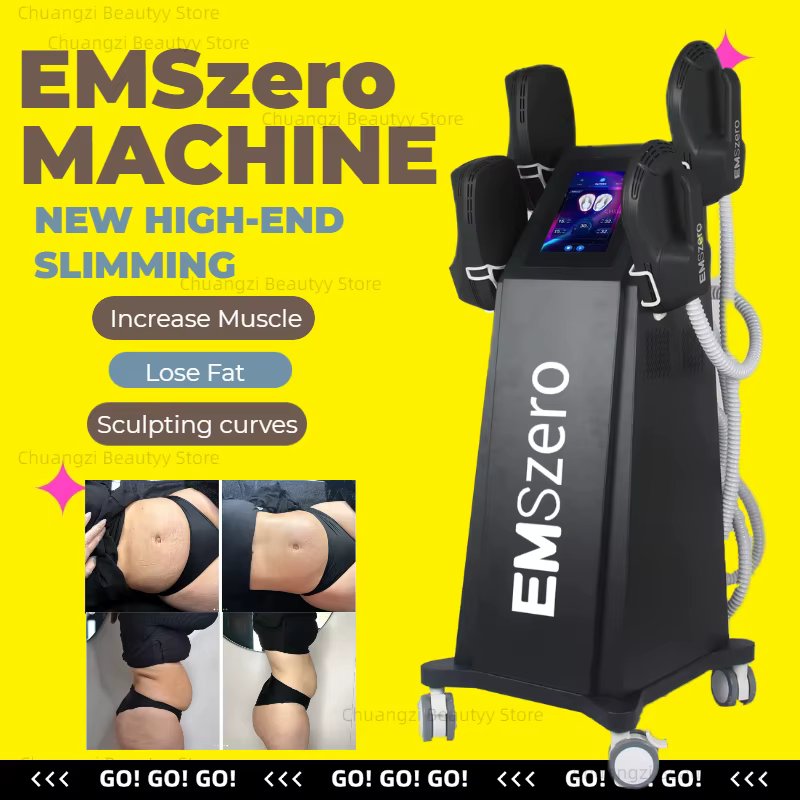 Professional EMSzero Sculpting NEO RF Machine EMS Body Slimming 2025 HIEMT PRO Muscle Stimulation Fat Removal