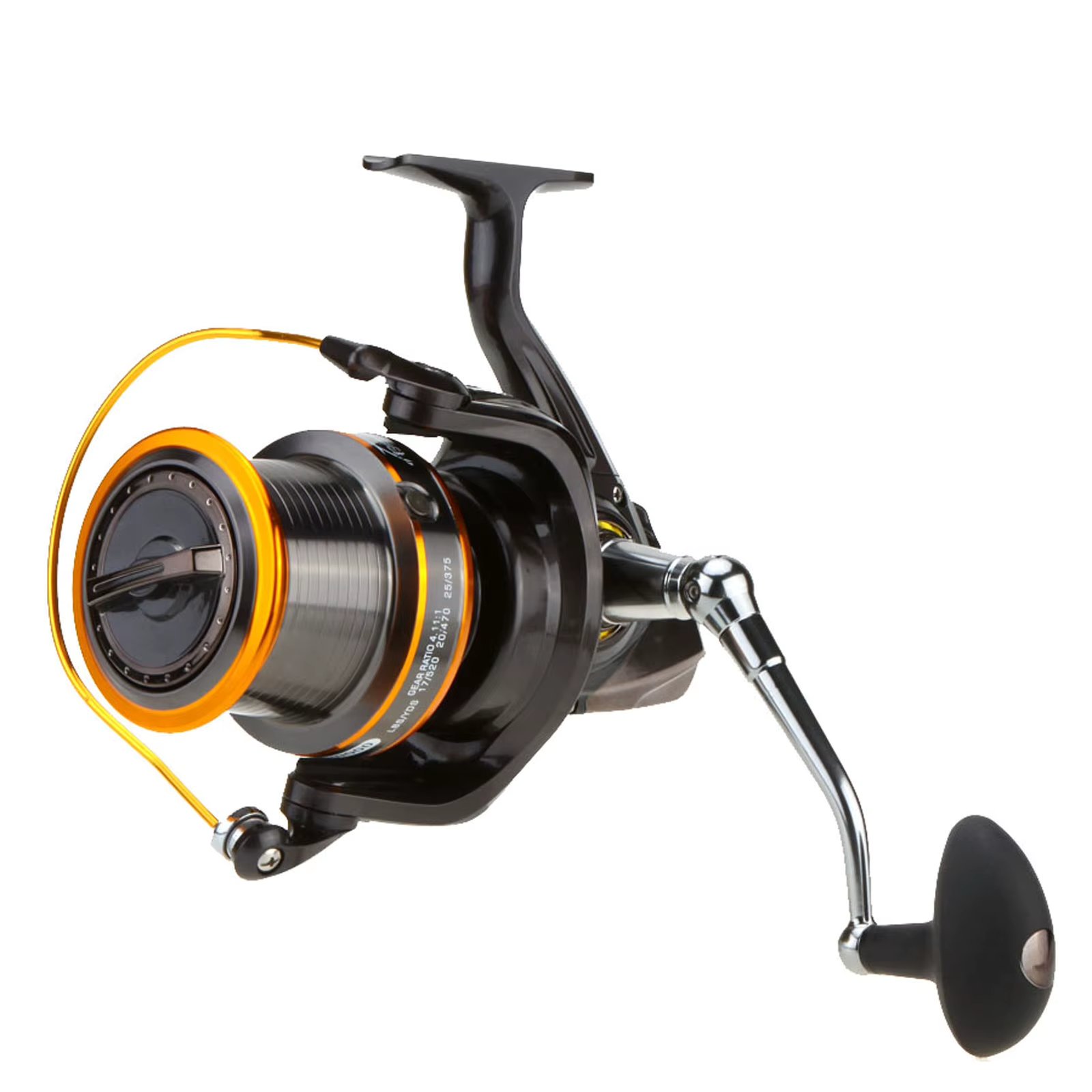 12+1BB 13Ball Bearings Left/Right Interchangeable LJ9000 Super Big Sea Fishing Wheel Metal Spinning Reel High Speed 4.11:1