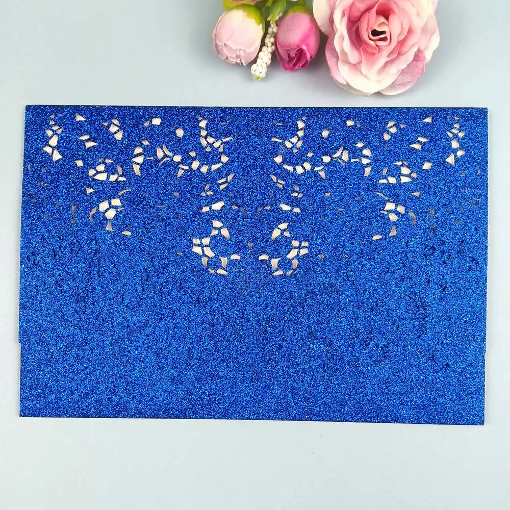 blue glitter