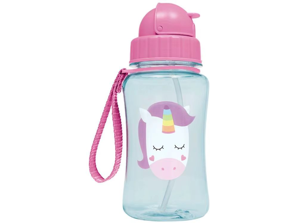 Children's Bottle with Straw 350ml Buba Animal Fun Unicorn