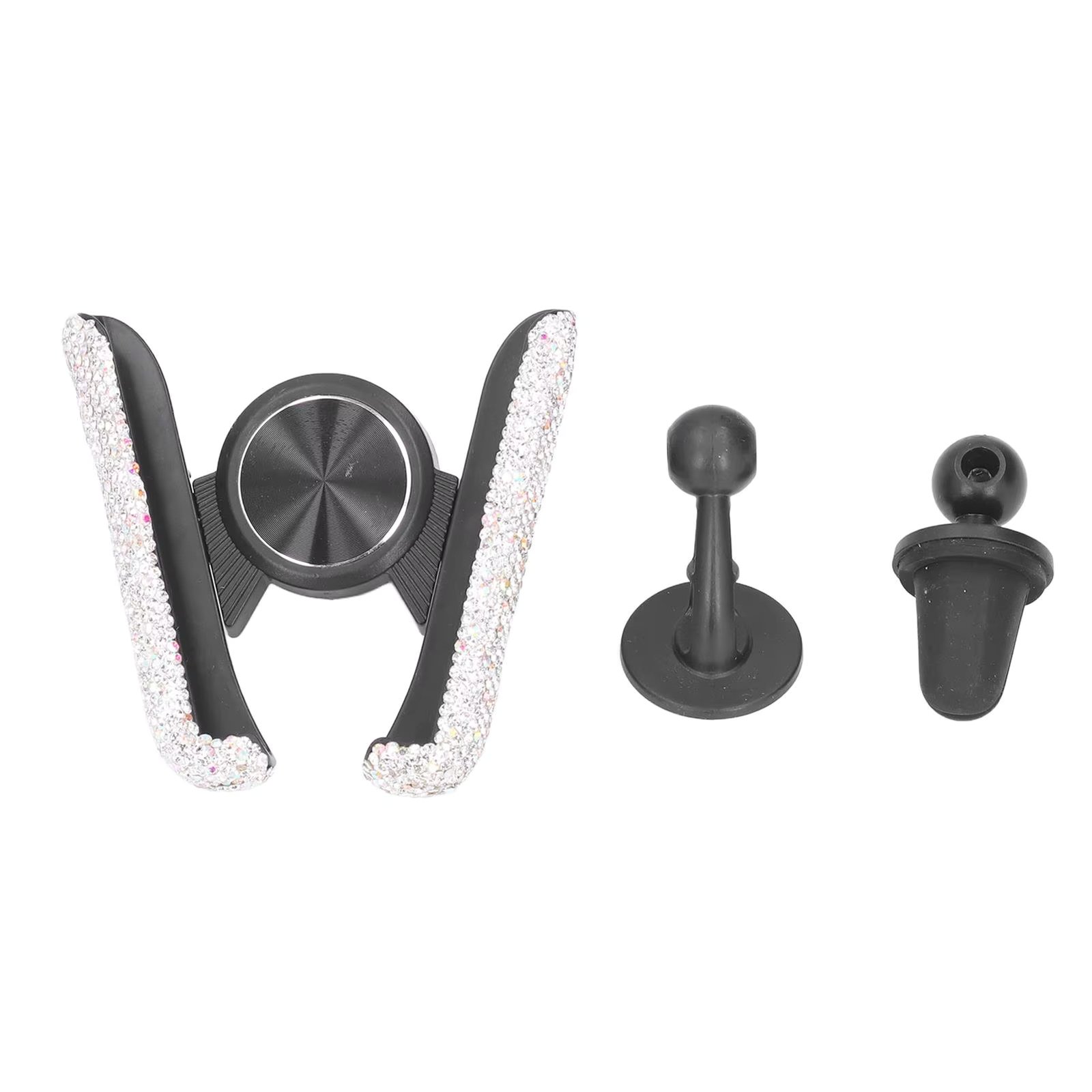 Bling Car Phone Holder Firm Vehicle Cell Phone Mount for automobile Decoration