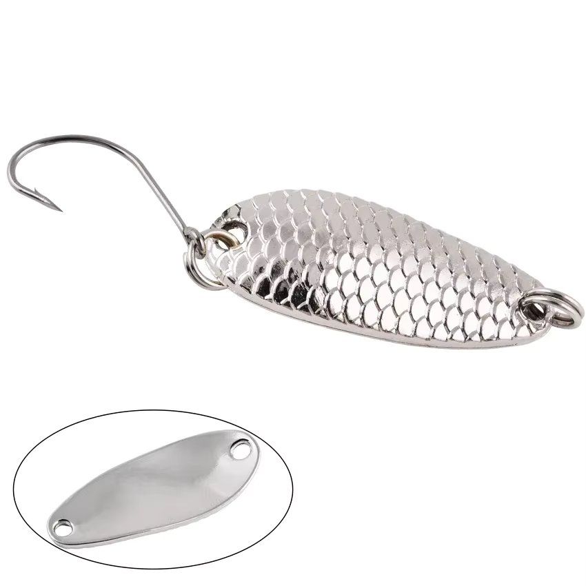 Silver with hook