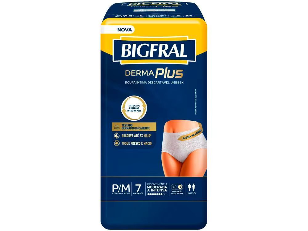 Bigfral Derma Plus Disposable Underwear P/M