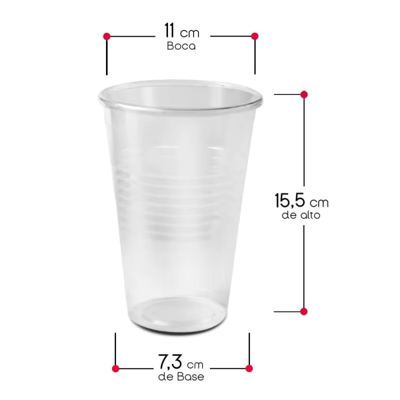 25 Pcs Reusable EURASIA Tent Litrona 1000cc Plastic Transparent Tent