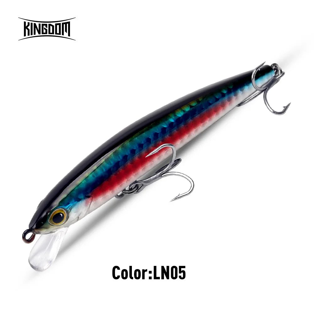 KINGDOM SP Shadow Fishing Lures Suspending Minnow 6.5g 9g 14g 14.2g Wobbler Crank Baits Artificial Sea Bass Pike Fishing Tackle