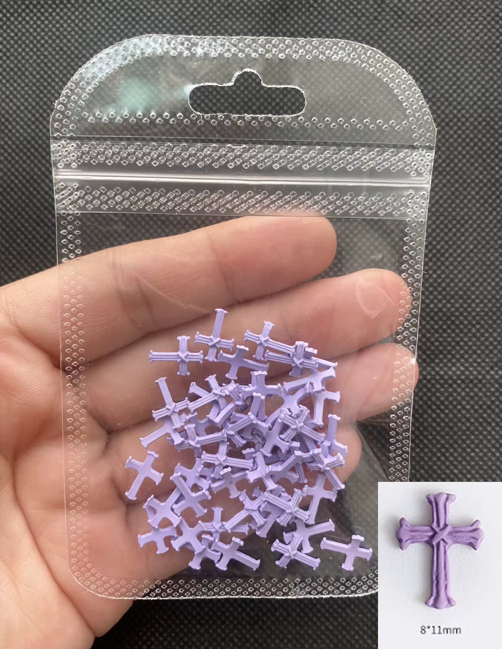 02Purple-50PCS