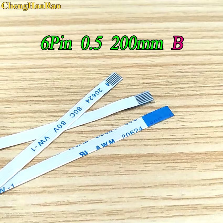 1PCS Power Switch flex cable For Asus A550 A550C X550 X550V X550VC X550C X550CC FFC FPC Flexible Cable Length 20cm 6-Pin