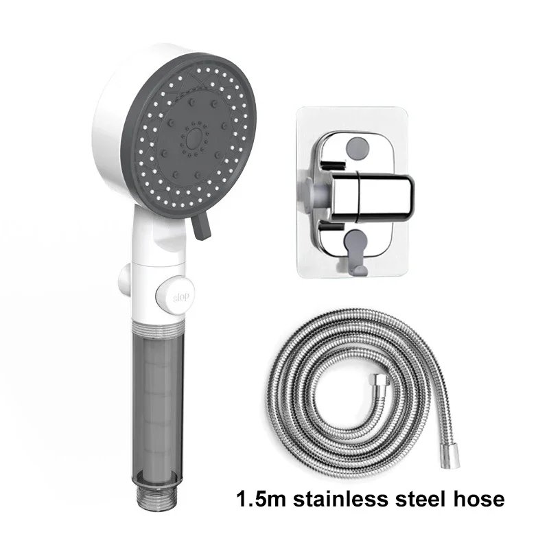 White Shower set