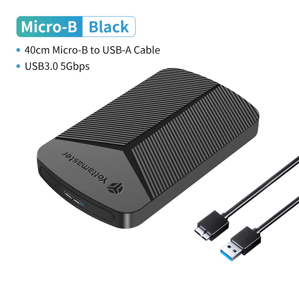 Micro-B 0.4m Black