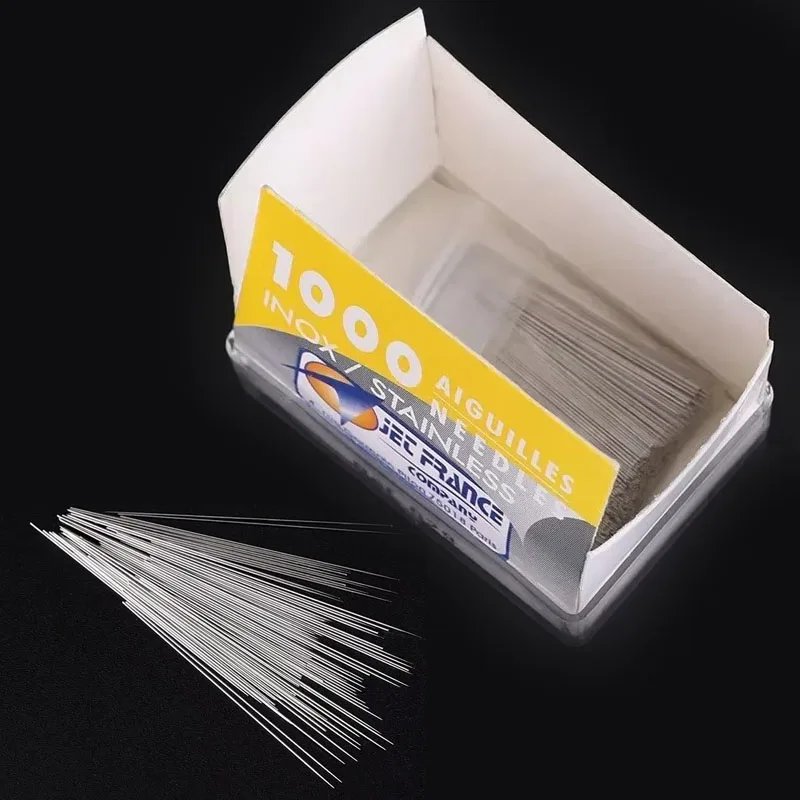 0.20-0.50mm Tattoo Needle Stainless Steel Needle Tip Professional Needle Silk Embroidery Needles Tattoo Body Makeup Accessories