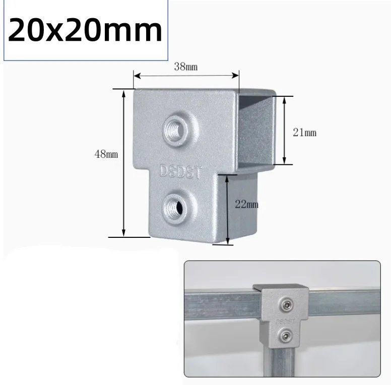 20x20mm-3tong