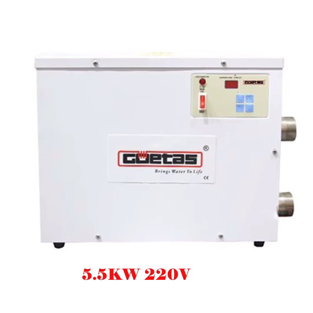 5.5/9/15KW Bath Constant Temperature Heater Swimming Pool Electric Heater Thermostat Equipment Water Circulation Heating Machine